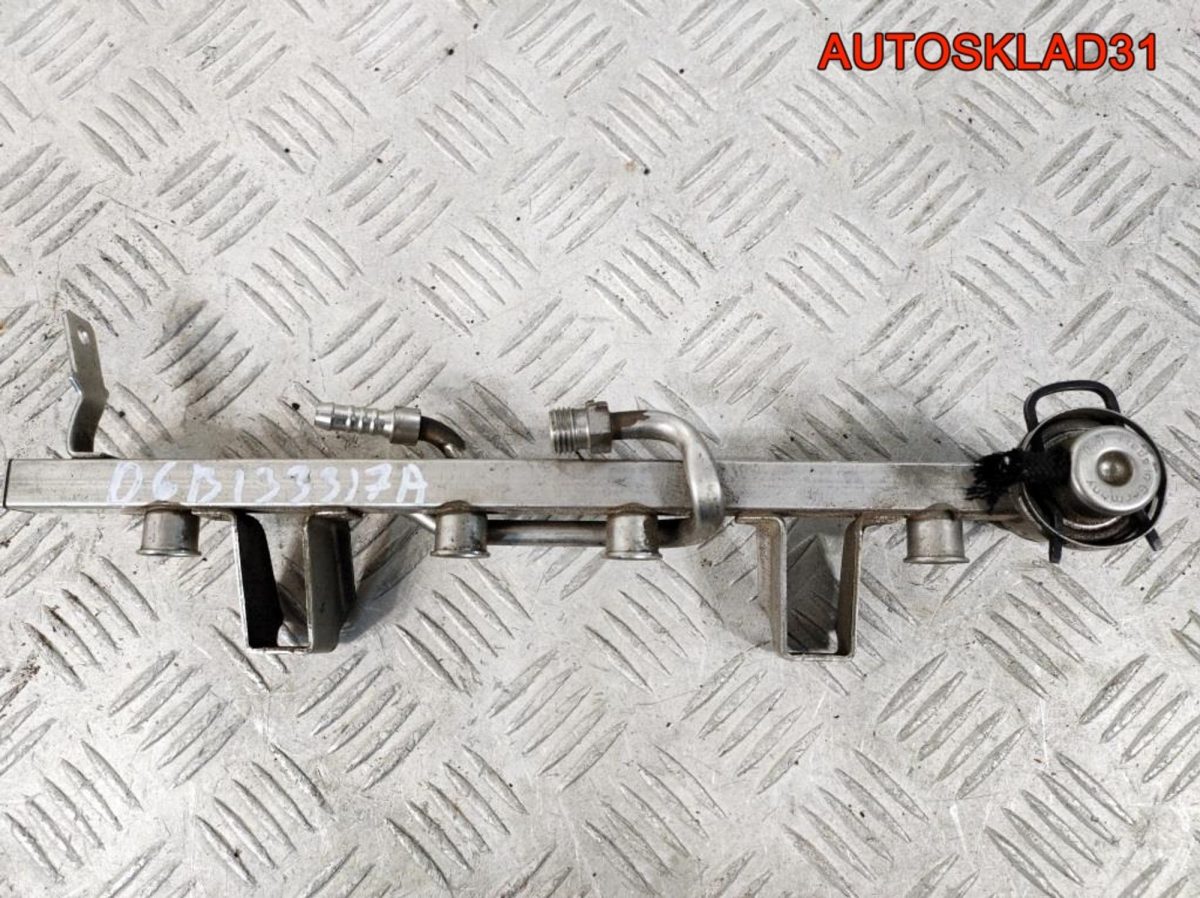 Рейка топливная VW Passat B5  1.6 ANA 06B133317A - АвтоСклад31.рф - авторазборка контрактные б/у запчасти в г. Белгород
