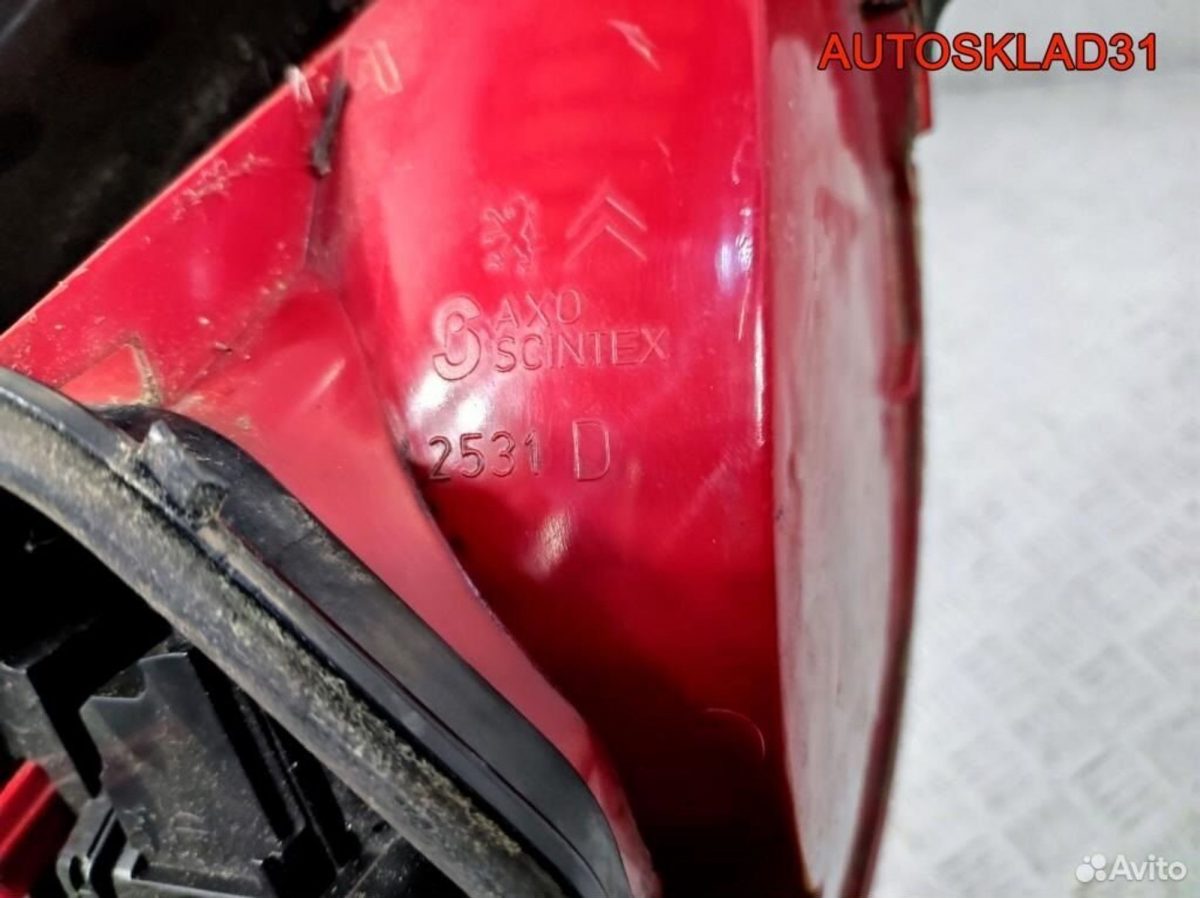 Фонарь задний правый Peugeot 206 6351P1 Хетчбэк - АвтоСклад31.рф - авторазборка контрактные б/у запчасти в г. Белгород