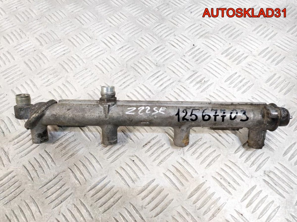 Рейка топливная Opel Omega B 2.2 Z22SE 12567703 - АвтоСклад31.рф - авторазборка контрактные б/у запчасти в г. Белгород