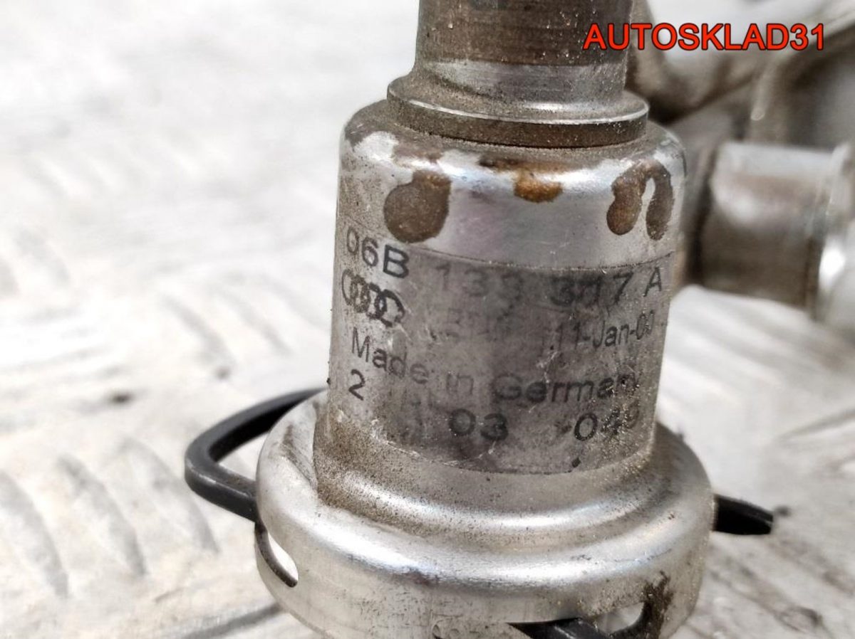 Рейка топливная VW Passat B5  1.6 ANA 06B133317A - АвтоСклад31.рф - авторазборка контрактные б/у запчасти в г. Белгород