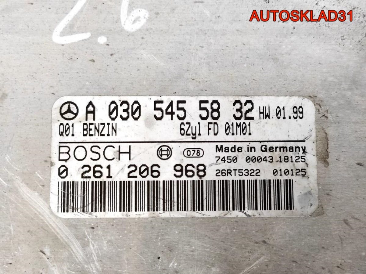 Блок ЭБУ Mercedes Benz  W203 M112.912 A0305455832 - АвтоСклад31.рф - авторазборка контрактные б/у запчасти в г. Белгород