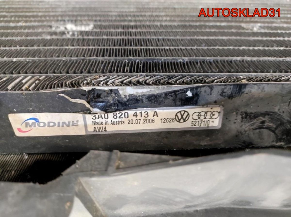 Кассета радиаторов VW Passat B4 3A0121253T Бензин - АвтоСклад31.рф - авторазборка контрактные б/у запчасти в г. Белгород