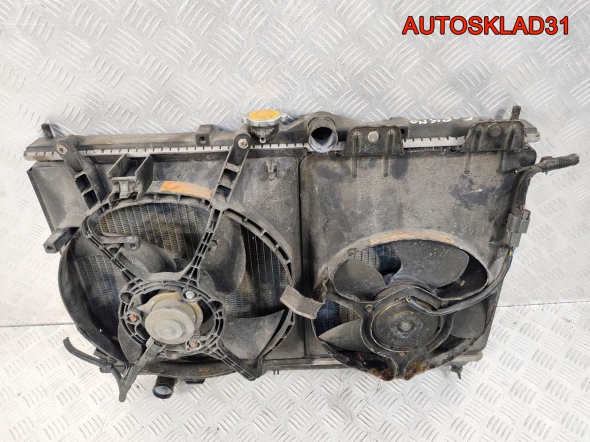Радиатор в сборе Mitsubishi Carisma DA 1,6 4G92 - АвтоСклад31.рф - авторазборка контрактные б/у запчасти в г. Белгород