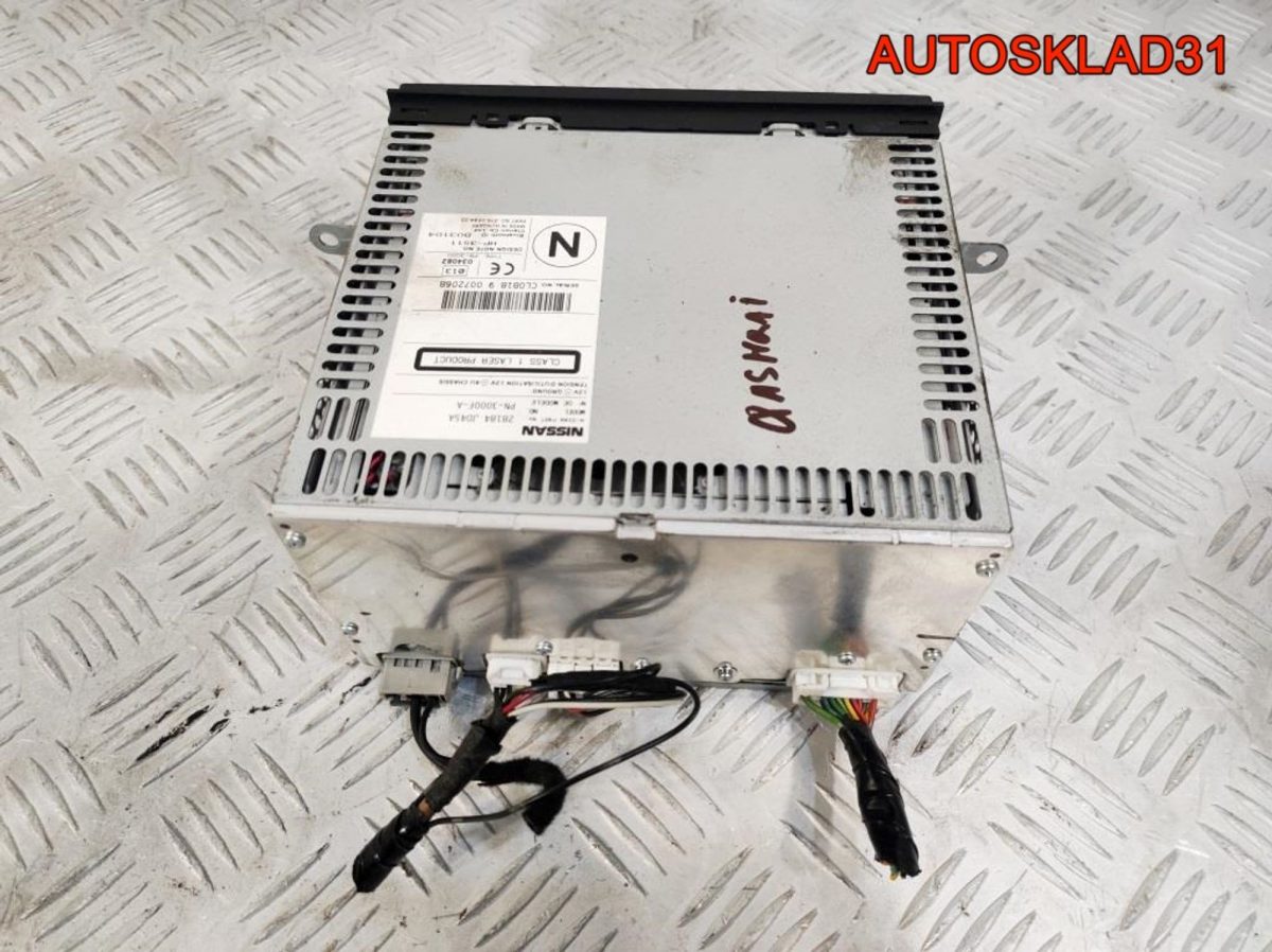 Магнитола Nissan Qashqai J10 28184JD45A - АвтоСклад31.рф - авторазборка контрактные б/у запчасти в г. Белгород