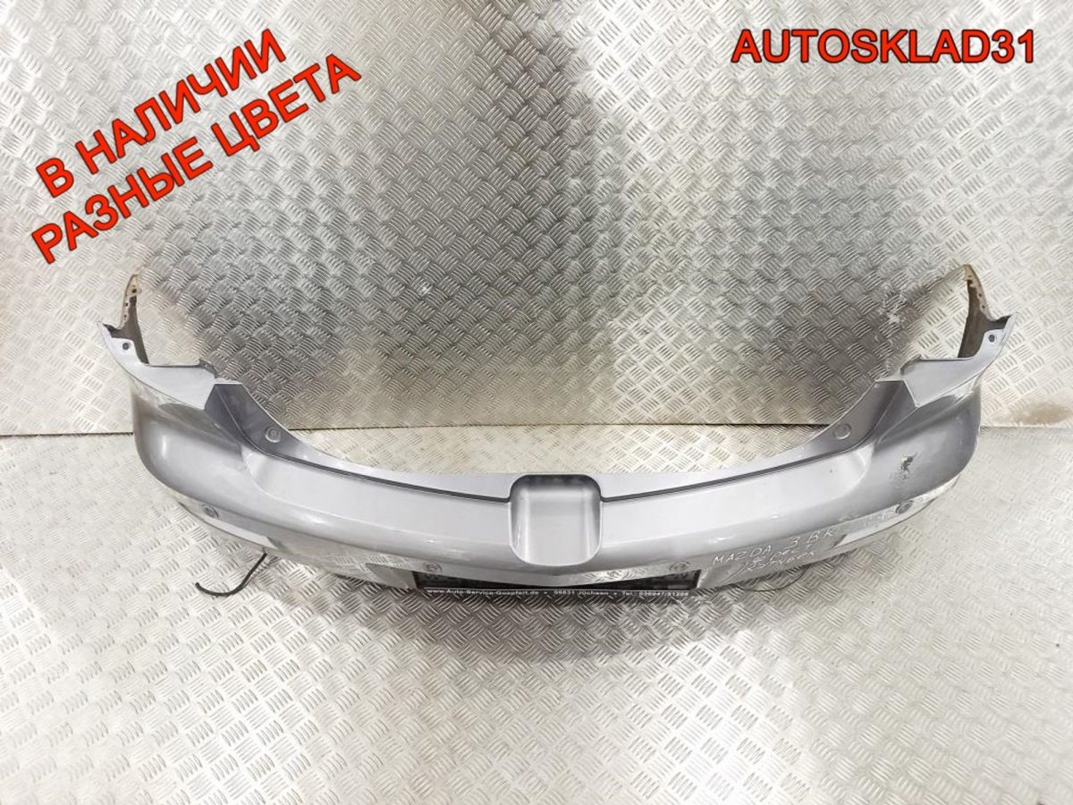 Бампер задний Mazda 3 BK BP4K50221 Хетчбэк - АвтоСклад31.рф - авторазборка контрактные б/у запчасти в г. Белгород