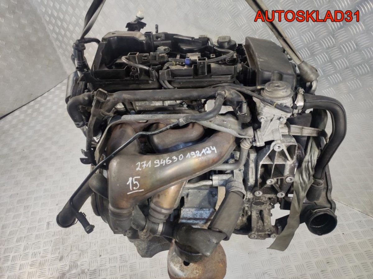 Двигатель M271.946 Mercedes W203 1.8 Компрессор - АвтоСклад31.рф - авторазборка контрактные б/у запчасти в г. Белгород
