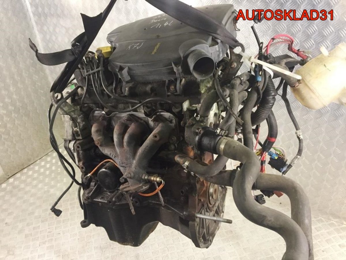 Двигатель K7J 710 Renault Logan 1.4 Бензин - АвтоСклад31.рф - авторазборка контрактные б/у запчасти в г. Белгород