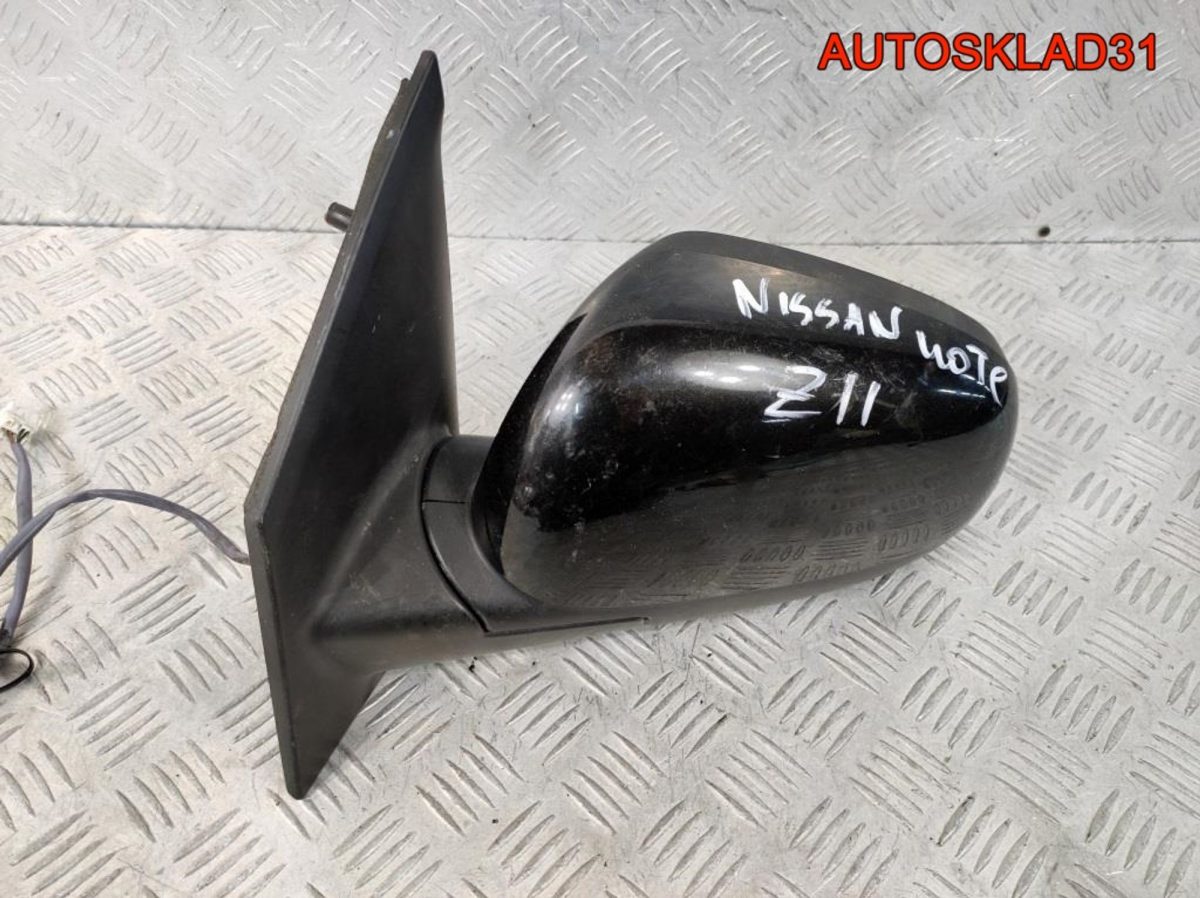 Зеркало левое Nissan Note E11 963029U10B - АвтоСклад31.рф - авторазборка контрактные б/у запчасти в г. Белгород