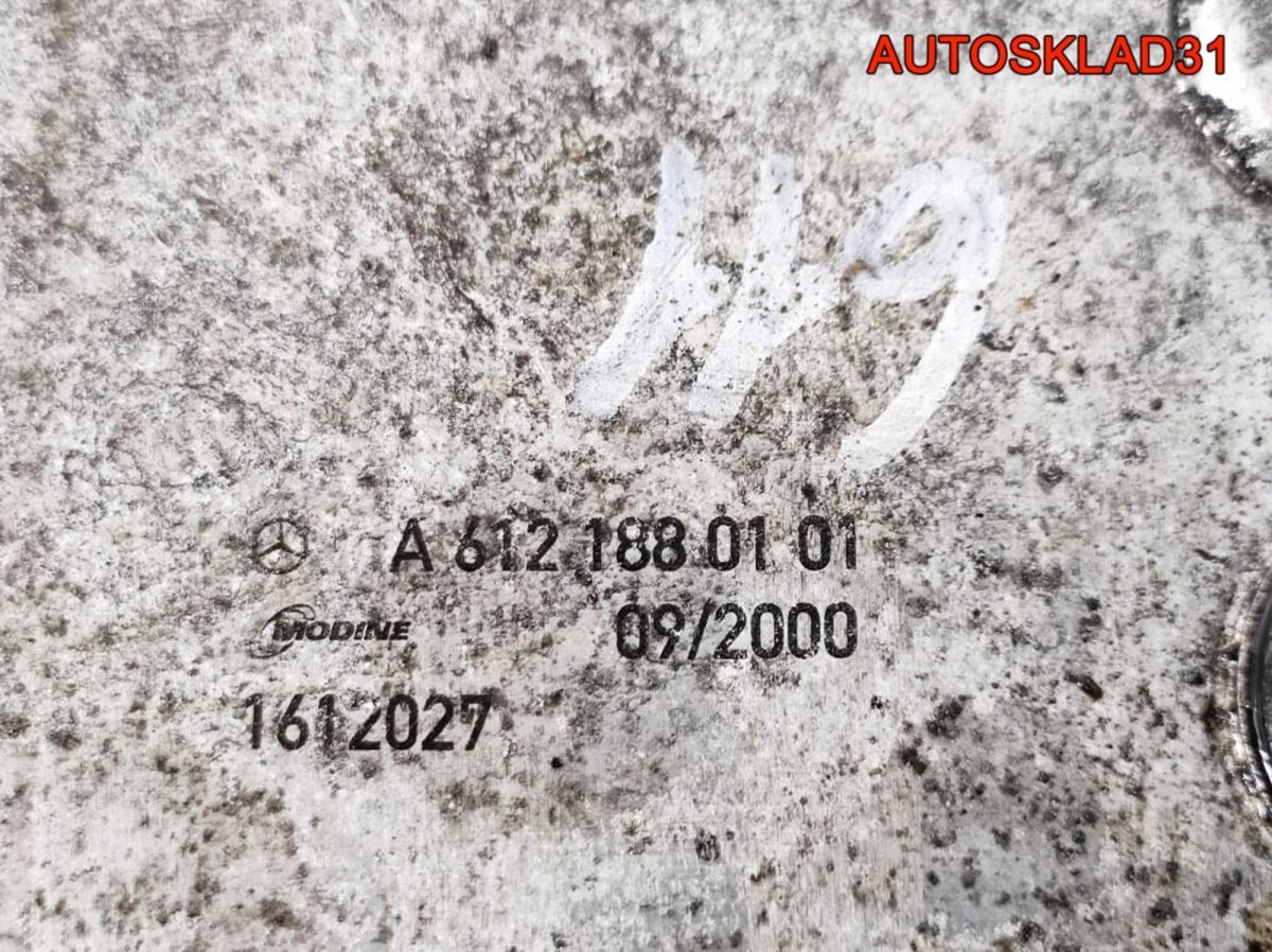 Теплообменник Mercedes W203 2,2 CDI A6121880101 - АвтоСклад31.рф - авторазборка контрактные б/у запчасти в г. Белгород