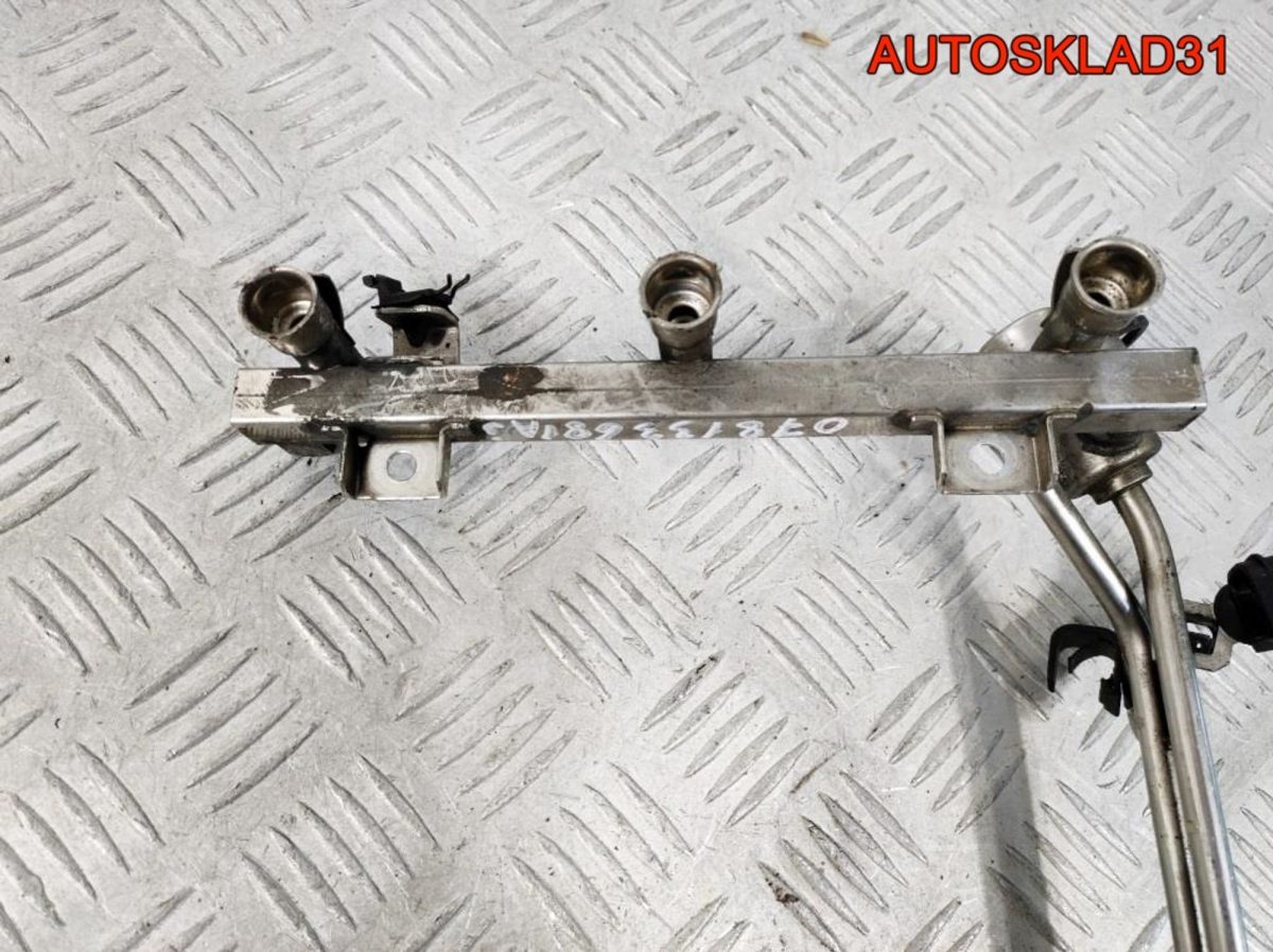 Рейка топливная Audi A6 C5 2,4 ALF 078133681AJ - АвтоСклад31.рф - авторазборка контрактные б/у запчасти в г. Белгород