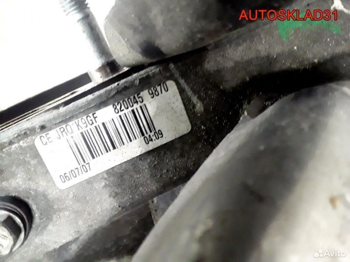 МКПП JR5 147 Renault Sandero DCI K9K 7701717777 - АвтоСклад31.рф - авторазборка контрактные б/у запчасти в г. Белгород