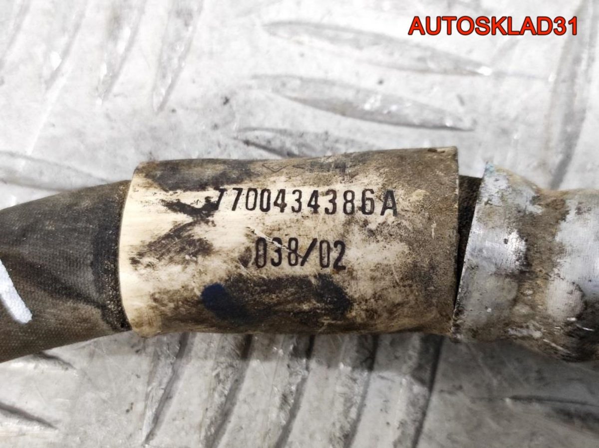 Трубка кондиционера Renault Scenic 1 7700434386 - АвтоСклад31.рф - авторазборка контрактные б/у запчасти в г. Белгород