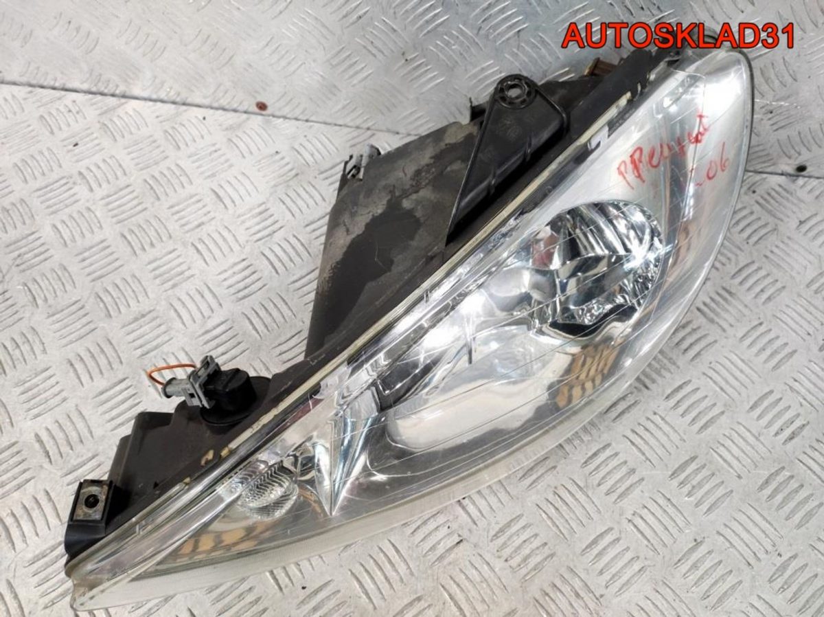 Фара левая Peugeot 206 9628666880 - АвтоСклад31.рф - авторазборка контрактные б/у запчасти в г. Белгород
