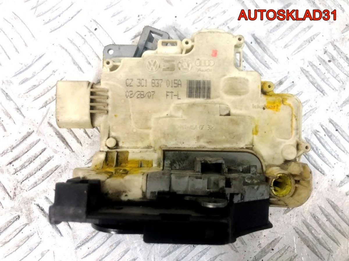 Замок двери передней левой VW Passat B6 3C2837015A - АвтоСклад31.рф - авторазборка контрактные б/у запчасти в г. Белгород