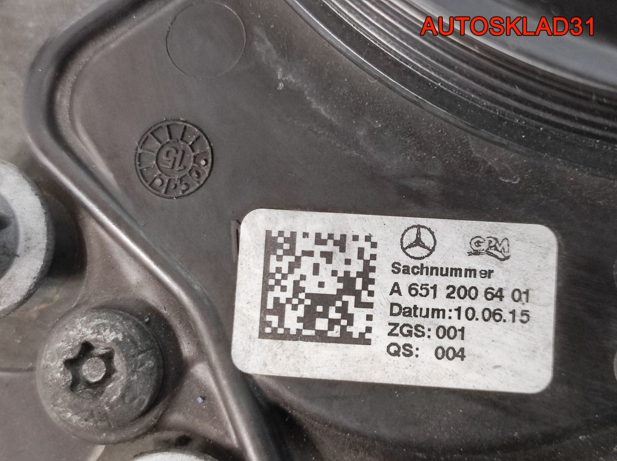 Насос водяной Mercedes GLK X204 A6512006401 - АвтоСклад31.рф - авторазборка контрактные б/у запчасти в г. Белгород