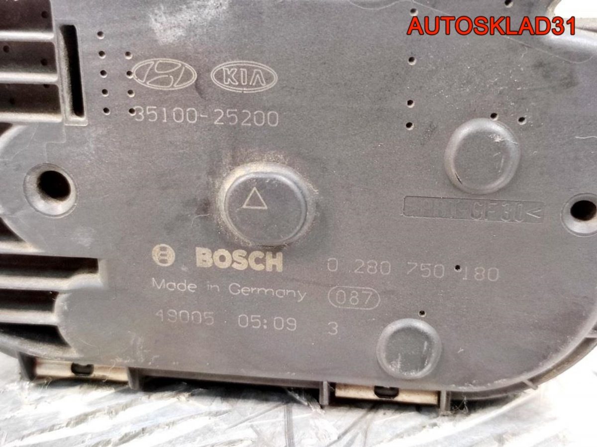Заслонка дроссельная Hyundai Sonata 5 3510025200 - АвтоСклад31.рф - авторазборка контрактные б/у запчасти в г. Белгород