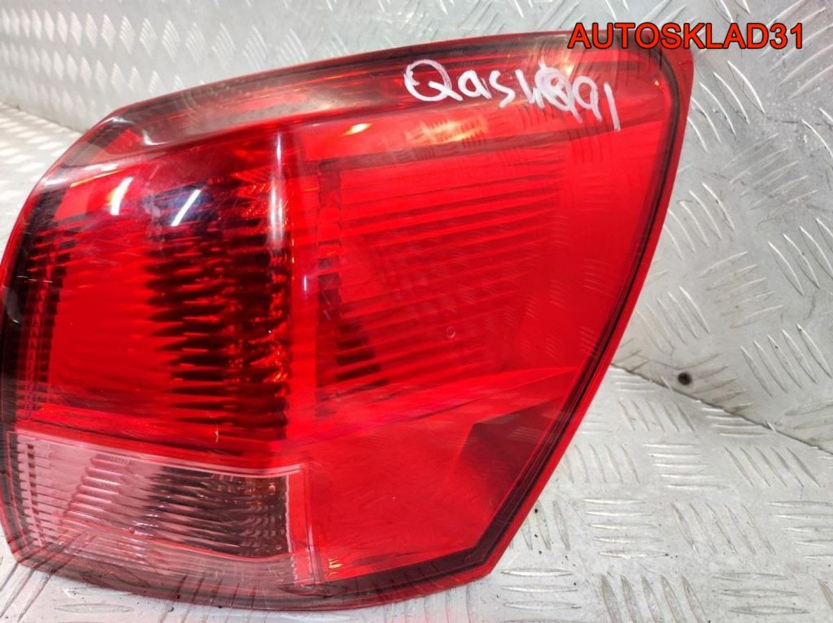 Фонарь задний правый Nissan Qashqai 26550JD000 - АвтоСклад31.рф - авторазборка контрактные б/у запчасти в г. Белгород
