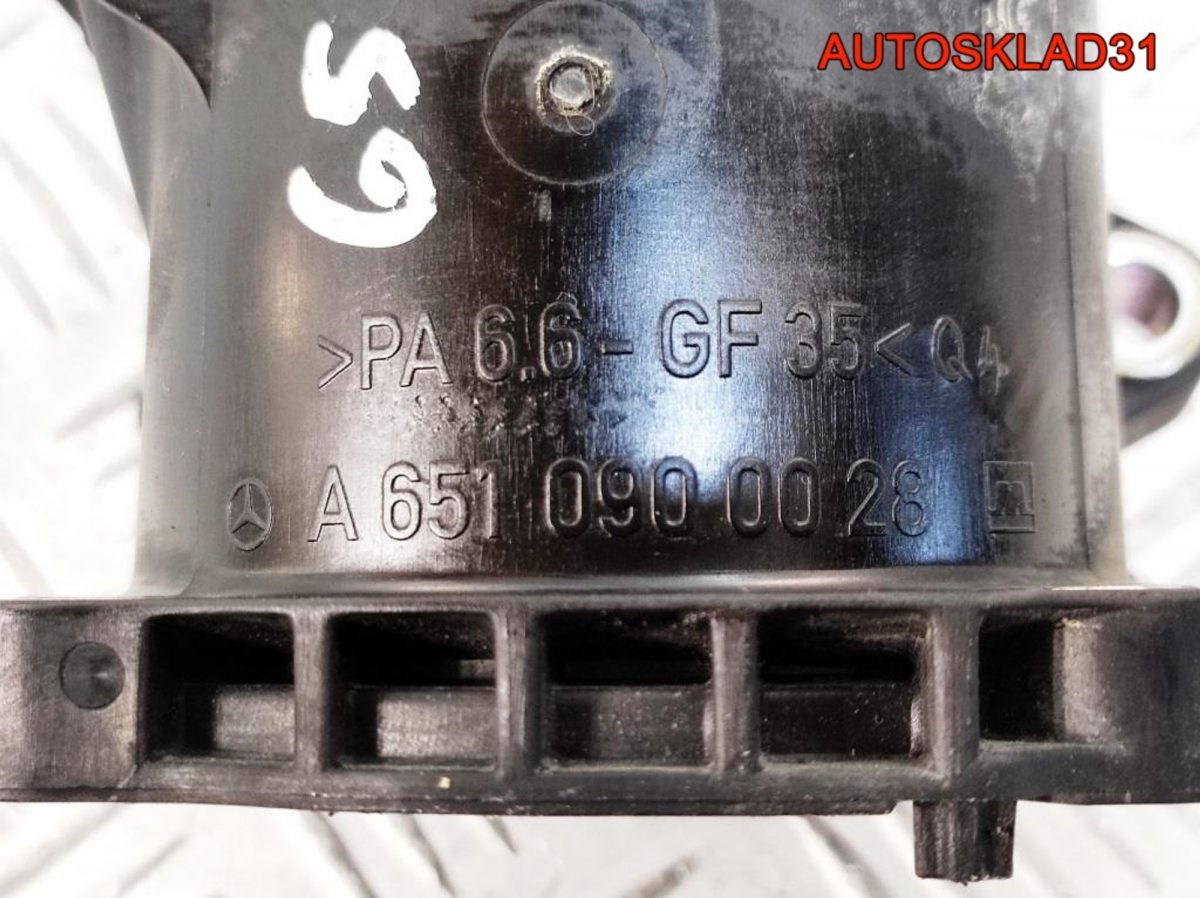 Воздуховод Mercedes X204 2,2 651.912 A6510900028 - АвтоСклад31.рф - авторазборка контрактные б/у запчасти в г. Белгород