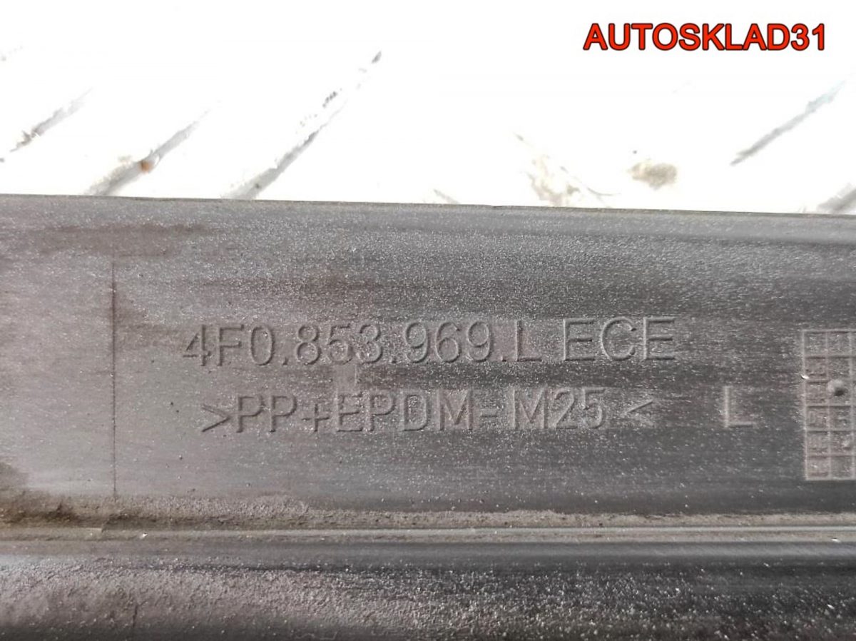 Молдинг задней левой двери Audi A6 C6 4F0853969L - АвтоСклад31.рф - авторазборка контрактные б/у запчасти в г. Белгород