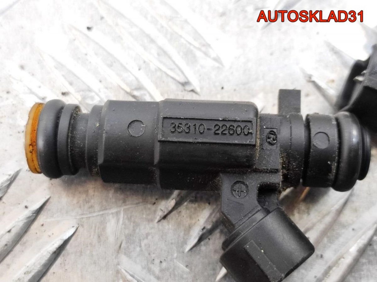 Форсунка топливная Hyundai Getz G4HG 3531022600 - АвтоСклад31.рф - авторазборка контрактные б/у запчасти в г. Белгород
