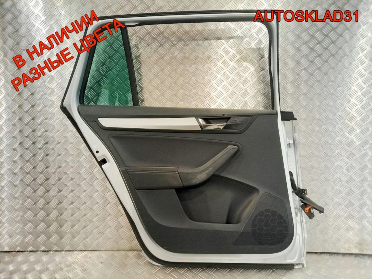 Дверь задняя левая Голая Skoda Rapid Combi - АвтоСклад31.рф - авторазборка контрактные б/у запчасти в г. Белгород