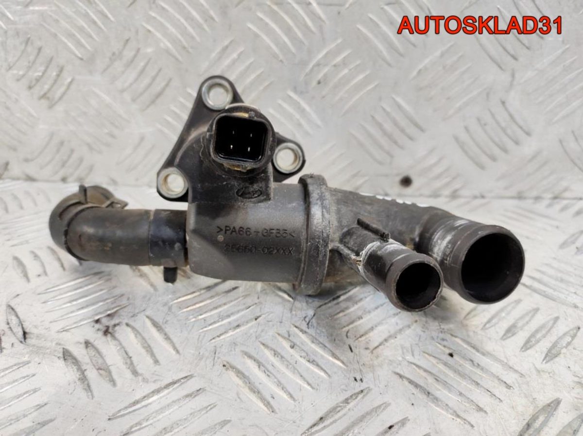 Корпус термостата Hyundai Getz 1,1 G4HG 2565002XXX - АвтоСклад31.рф - авторазборка контрактные б/у запчасти в г. Белгород