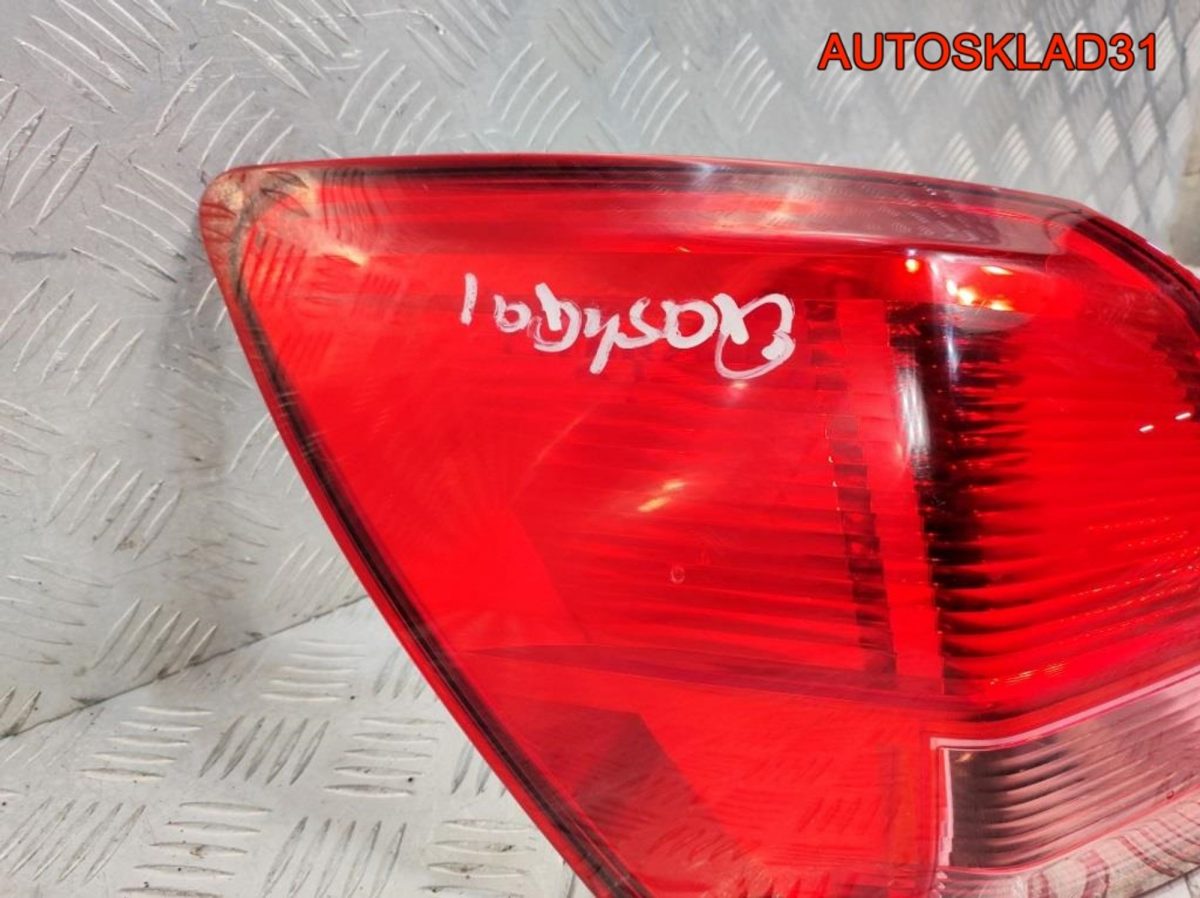 Фонарь задний левый Nissan Qashqai 26555JD000 - АвтоСклад31.рф - авторазборка контрактные б/у запчасти в г. Белгород