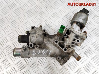 Корпус термостата Citroen C5 1,8 EW6/7 9635696080 - АвтоСклад31.рф - авторазборка контрактные б/у запчасти в г. Белгород