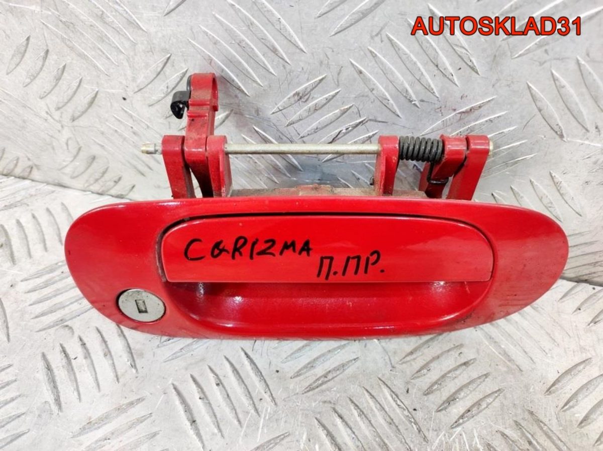 Ручка передняя наружная правая Mitsubishi Carisma - АвтоСклад31.рф - авторазборка контрактные б/у запчасти в г. Белгород