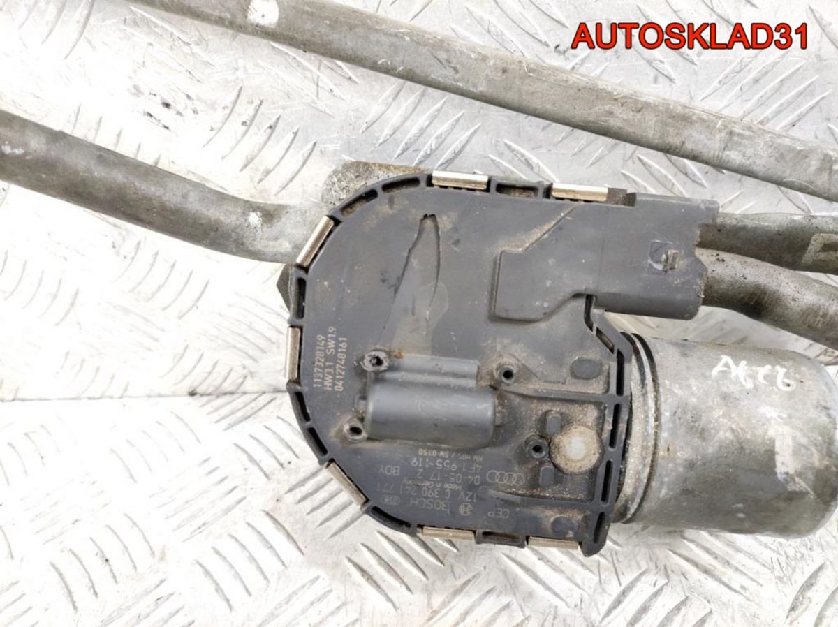 Трапеция дворников Audi A6 C6,4F 4F1955023A - АвтоСклад31.рф - авторазборка контрактные б/у запчасти в г. Белгород