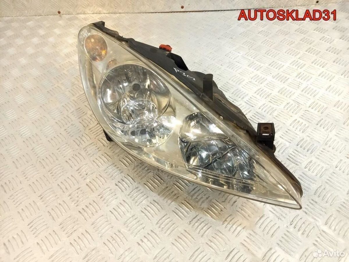 Фара правая Peugeot 307 9641615280 - АвтоСклад31.рф - авторазборка контрактные б/у запчасти в г. Белгород