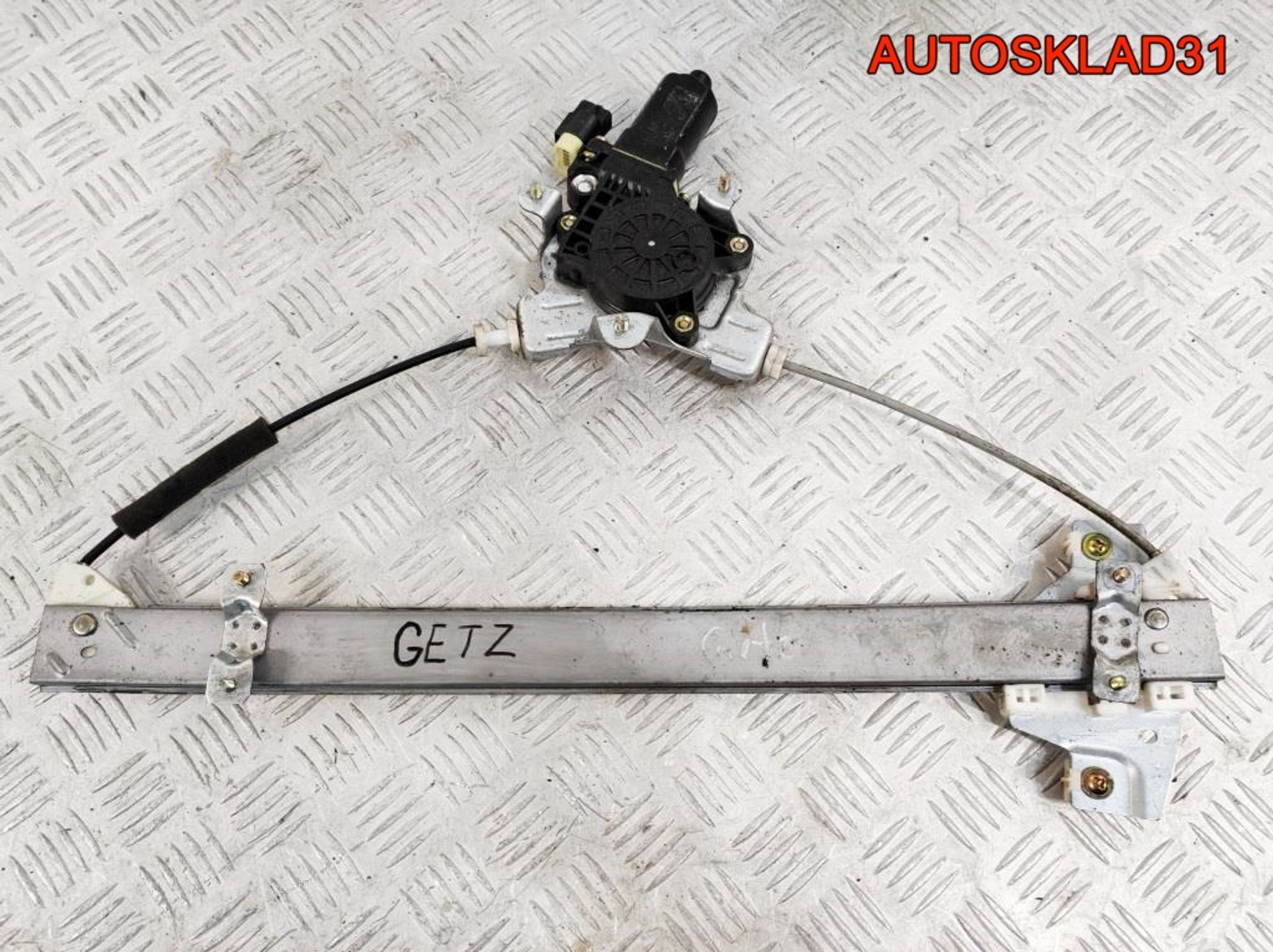 Стеклоподъемник передней левой двери Hyundai Getz - АвтоСклад31.рф - авторазборка контрактные б/у запчасти в г. Белгород Стеклоподъемник передней левой двери Hyundai Getz - АвтоСклад31.рф - авторазборка контрактные б/у запчасти в г. Белгород