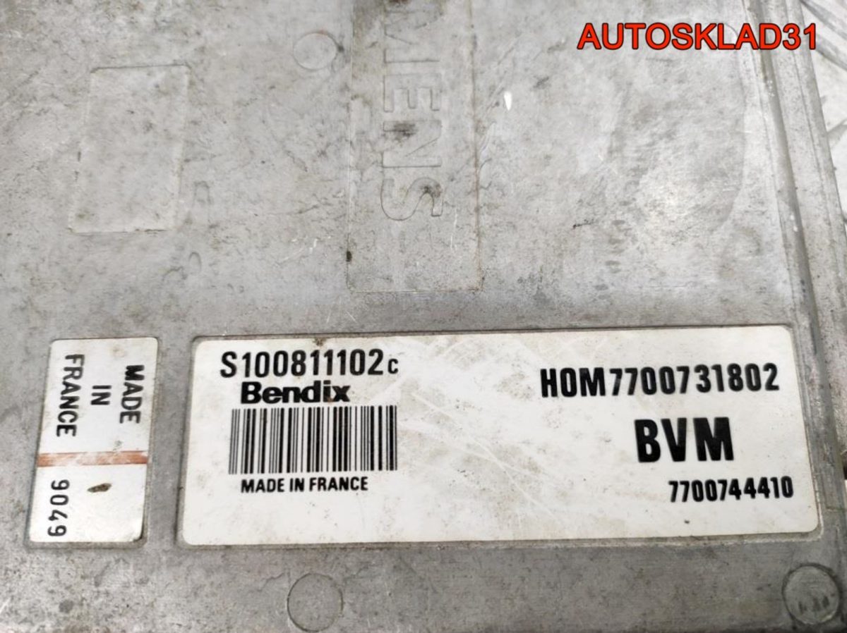 Блок ЭБУ Renault 19 1,7 Бензин 7700731802 - АвтоСклад31.рф - авторазборка контрактные б/у запчасти в г. Белгород