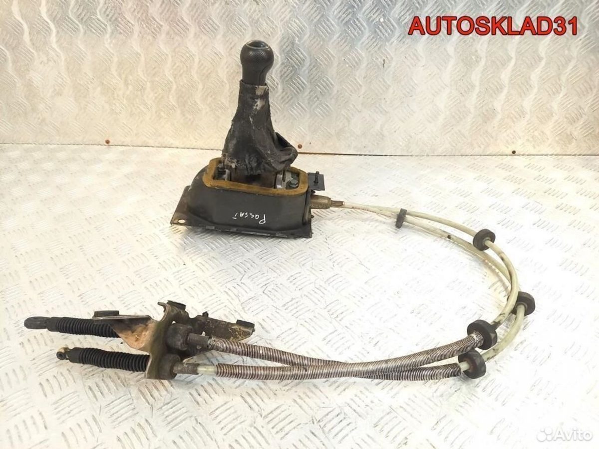 Кулиса МКПП с тросами VW Passat B3 357711061 - АвтоСклад31.рф - авторазборка контрактные б/у запчасти в г. Белгород