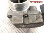 Заслонка дроссельная Audi A6 C6 3,0 BMK 4E0145950C - АвтоСклад31.рф - авторазборка контрактные б/у запчасти в г. Белгород