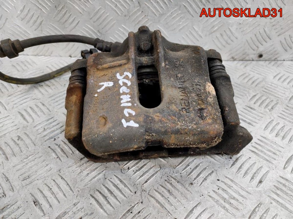 Суппорт тормозной передний правый Renault Scenic 1 7701205833 - АвтоСклад31.рф - авторазборка контрактные б/у запчасти в г. Белгород