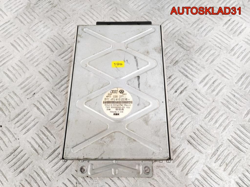Усилитель звука Audi A6 C6 4F0035223 - АвтоСклад31.рф - авторазборка контрактные б/у запчасти в г. Белгород Усилитель звука Audi A6 C6 4F0035223 - АвтоСклад31.рф - авторазборка контрактные б/у запчасти в г. Белгород