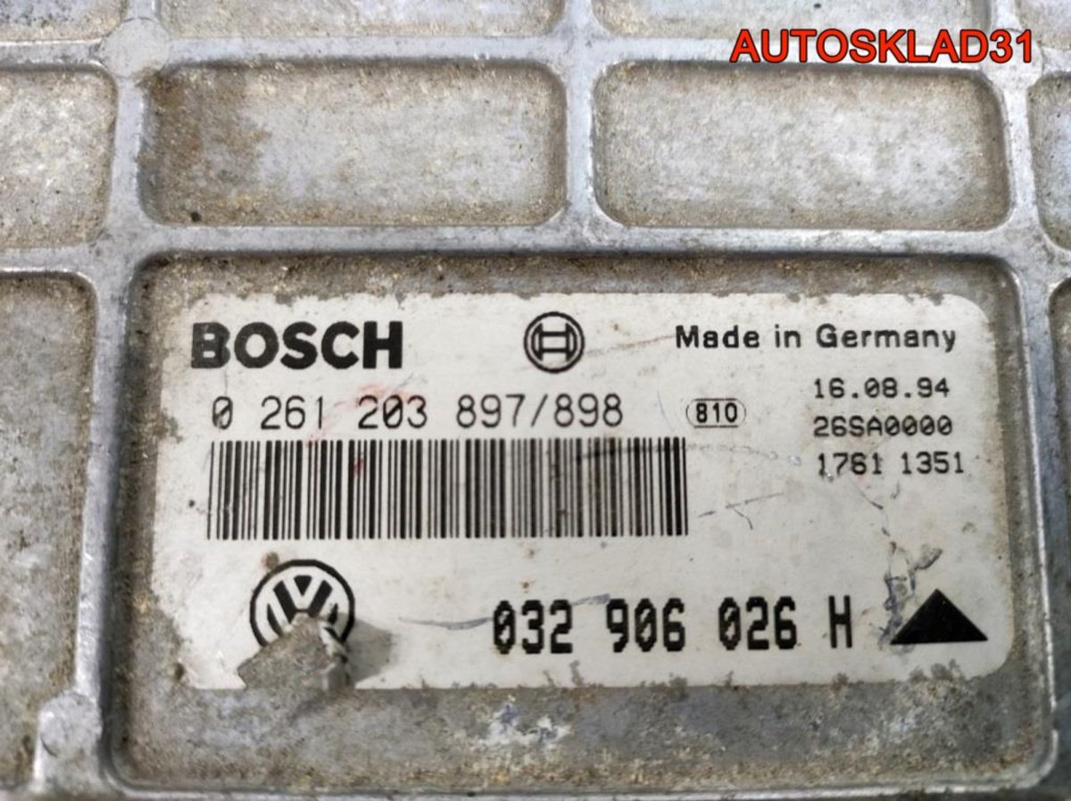 Блок ЭБУ Volkswagen Golf 3 032906026H - АвтоСклад31.рф - авторазборка контрактные б/у запчасти в г. Белгород