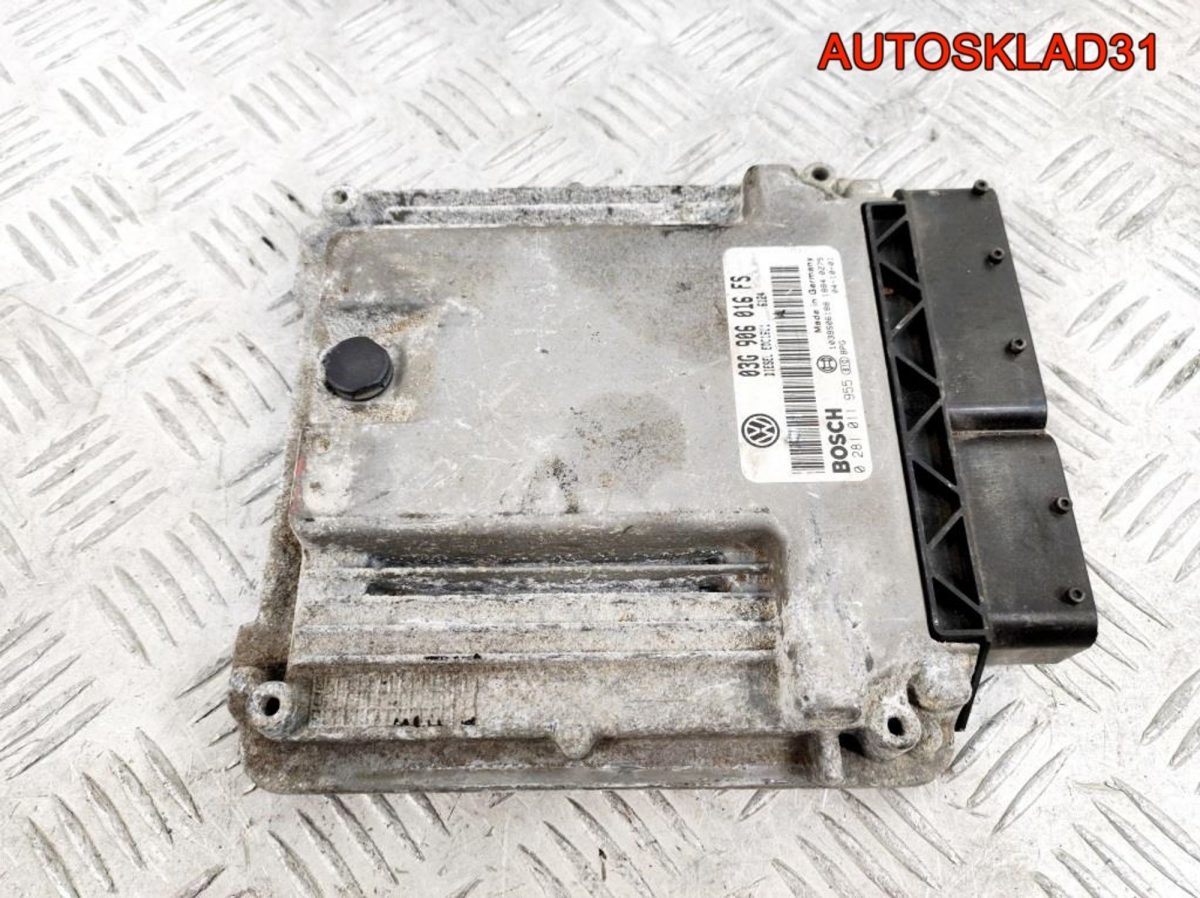 Блок ЭБУ Volkswagen Golf 5 1,9 Дизель 03G906016FS - АвтоСклад31.рф - авторазборка контрактные б/у запчасти в г. Белгород