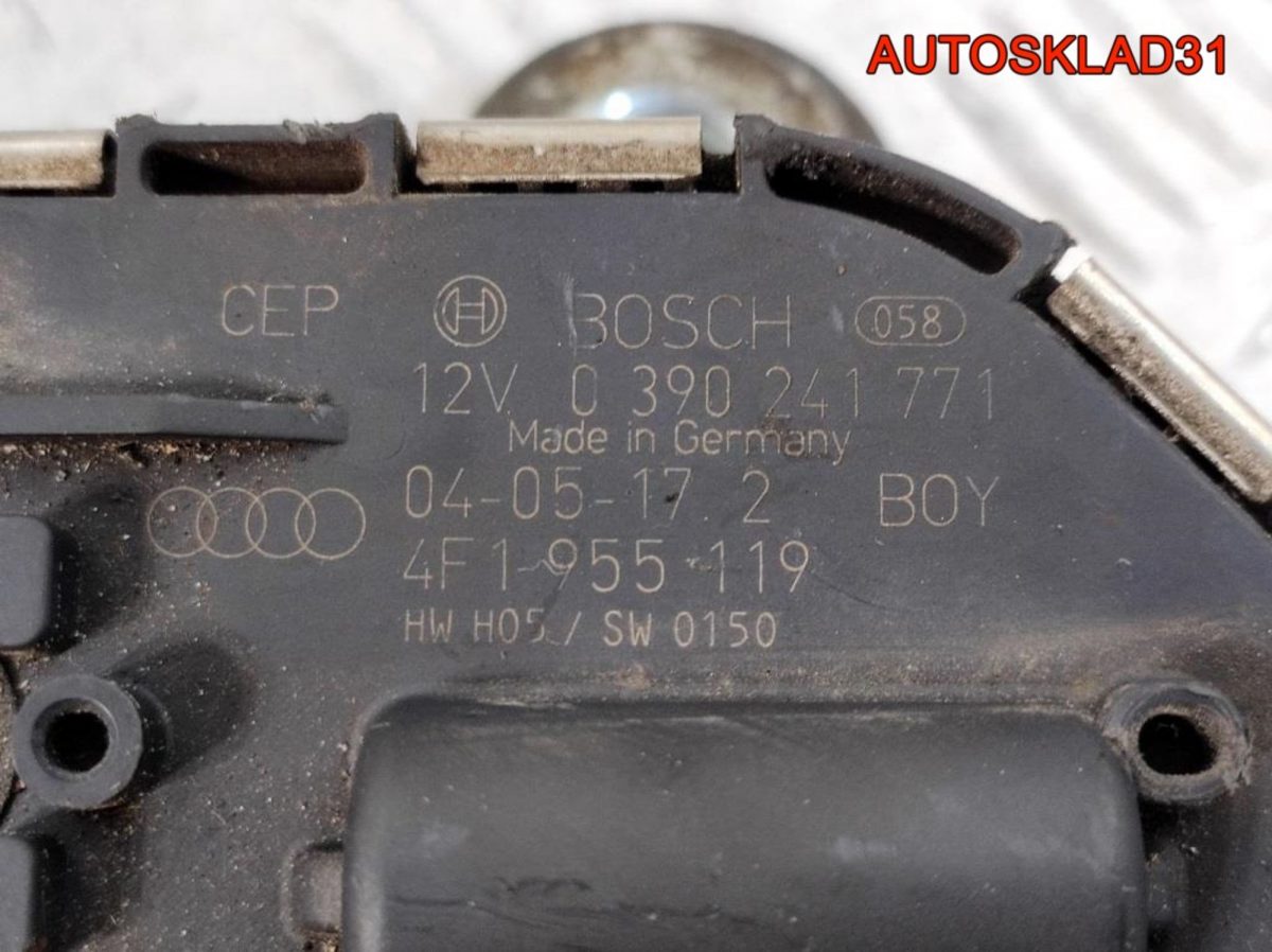 Трапеция дворников Audi A6 C6,4F 4F1955023A - АвтоСклад31.рф - авторазборка контрактные б/у запчасти в г. Белгород
