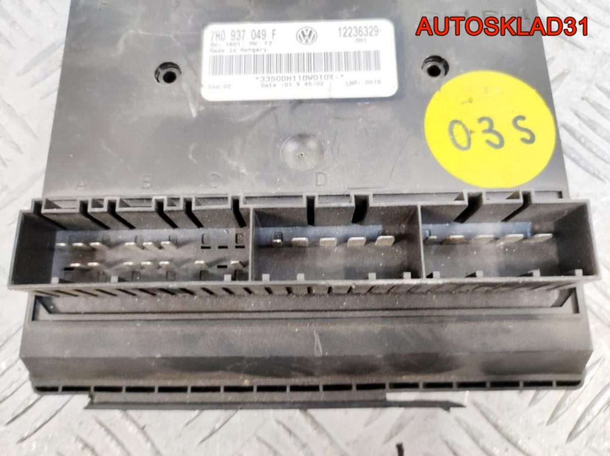 Блок комфорта VW Transporter T5 7H0937049F - АвтоСклад31.рф - авторазборка контрактные б/у запчасти в г. Белгород