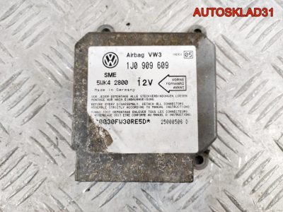 Блок управления AIR BAG VW Golf 4 1J0909609 - АвтоСклад31.рф - авторазборка контрактные б/у запчасти в г. Белгород
