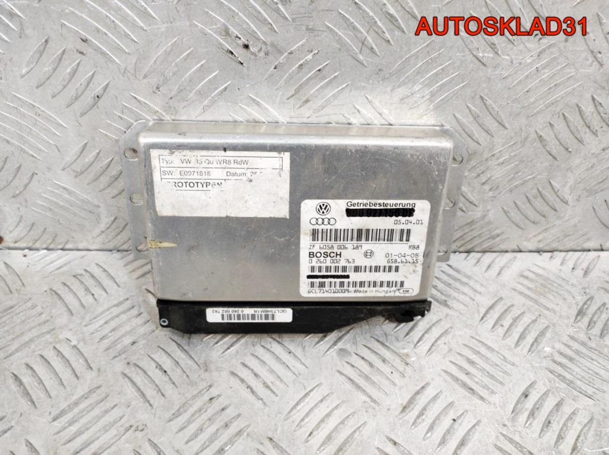 Блок управления АКПП WV Passat B5 0260002763 - АвтоСклад31.рф - авторазборка контрактные б/у запчасти в г. Белгород