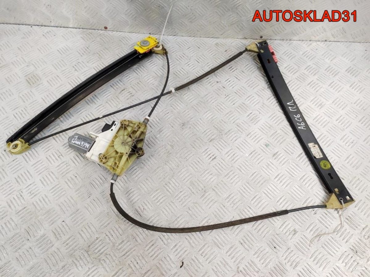 Стеклоподъемник передней левой двери Audi A6 C6 4F0837461A - АвтоСклад31.рф - авторазборка контрактные б/у запчасти в г. Белгород