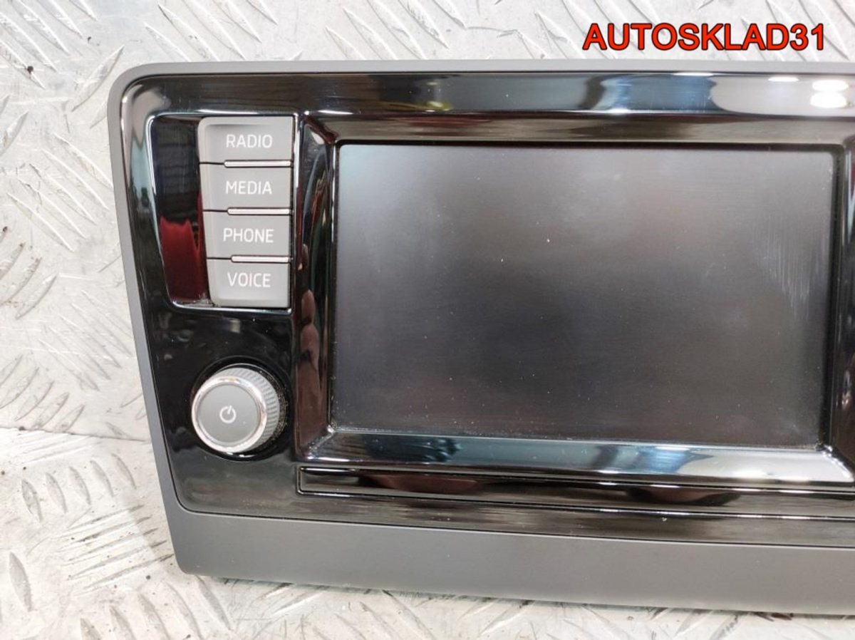 Магнитола Skoda Rapid 5JA919604A - АвтоСклад31.рф - авторазборка контрактные б/у запчасти в г. Белгород