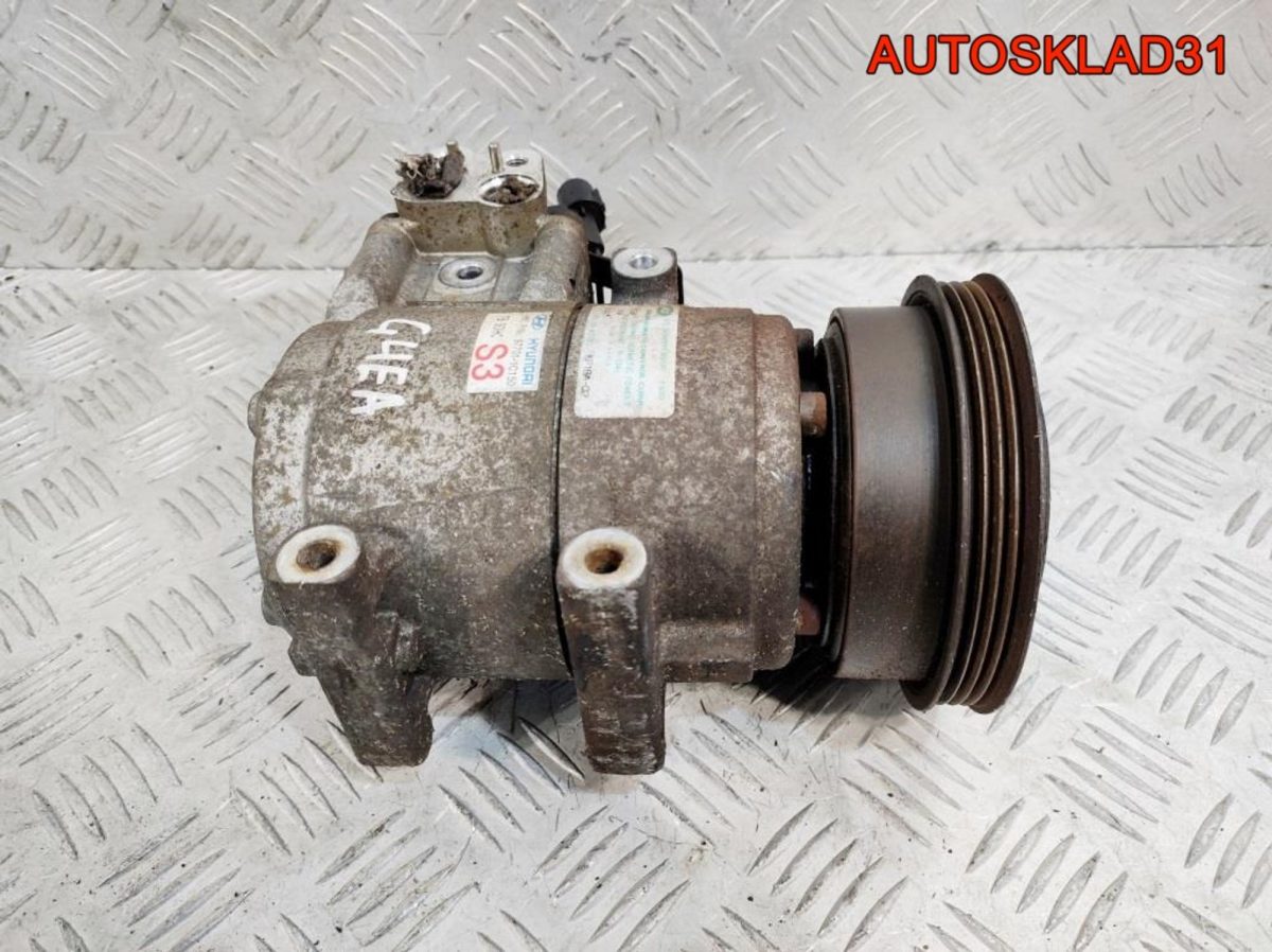 Компрессор кондиционера Hyundai Getz 1,3 G4EA 977011C150 - АвтоСклад31.рф - авторазборка контрактные б/у запчасти в г. Белгород