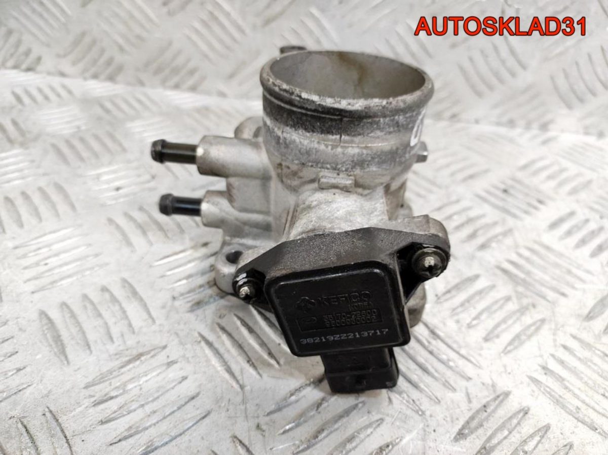 Дроссельная заслонка Hyundai Getz 1,3 G4EA 3510022700 - АвтоСклад31.рф - авторазборка контрактные б/у запчасти в г. Белгород
