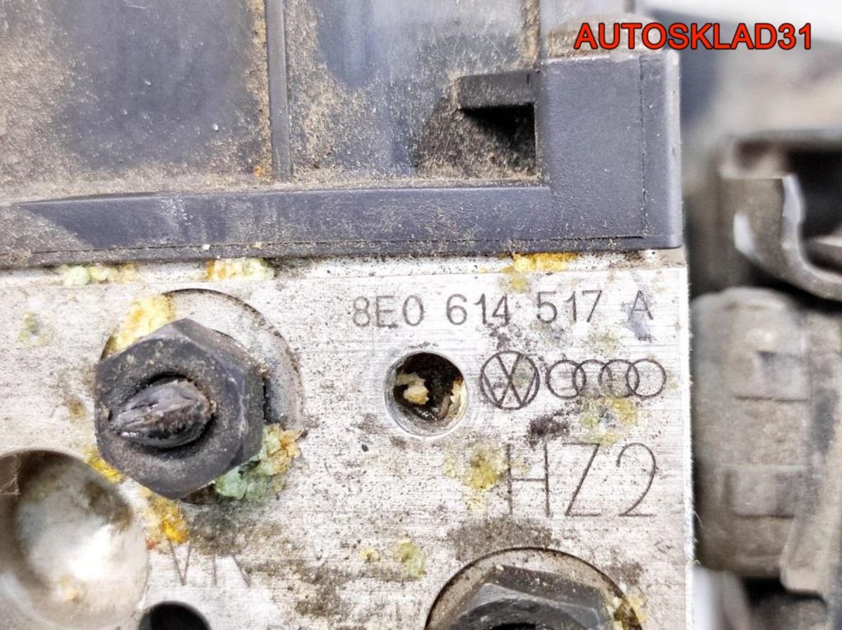 Блок управления ABS Audi A4 B6 3,0 ASN 8E0614517A - АвтоСклад31.рф - авторазборка контрактные б/у запчасти в г. Белгород
