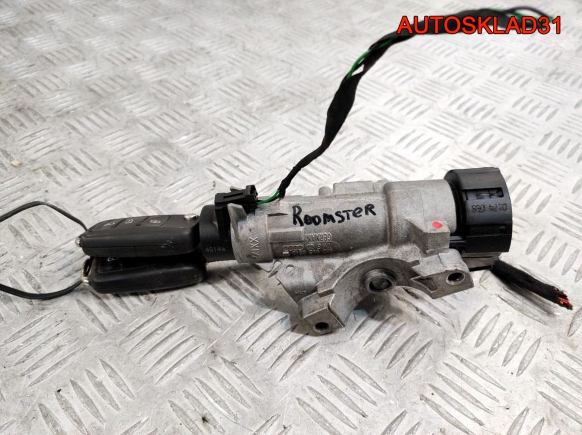 Замок зажигания Skoda Roomster 6R0905851D - АвтоСклад31.рф - авторазборка контрактные б/у запчасти в г. Белгород