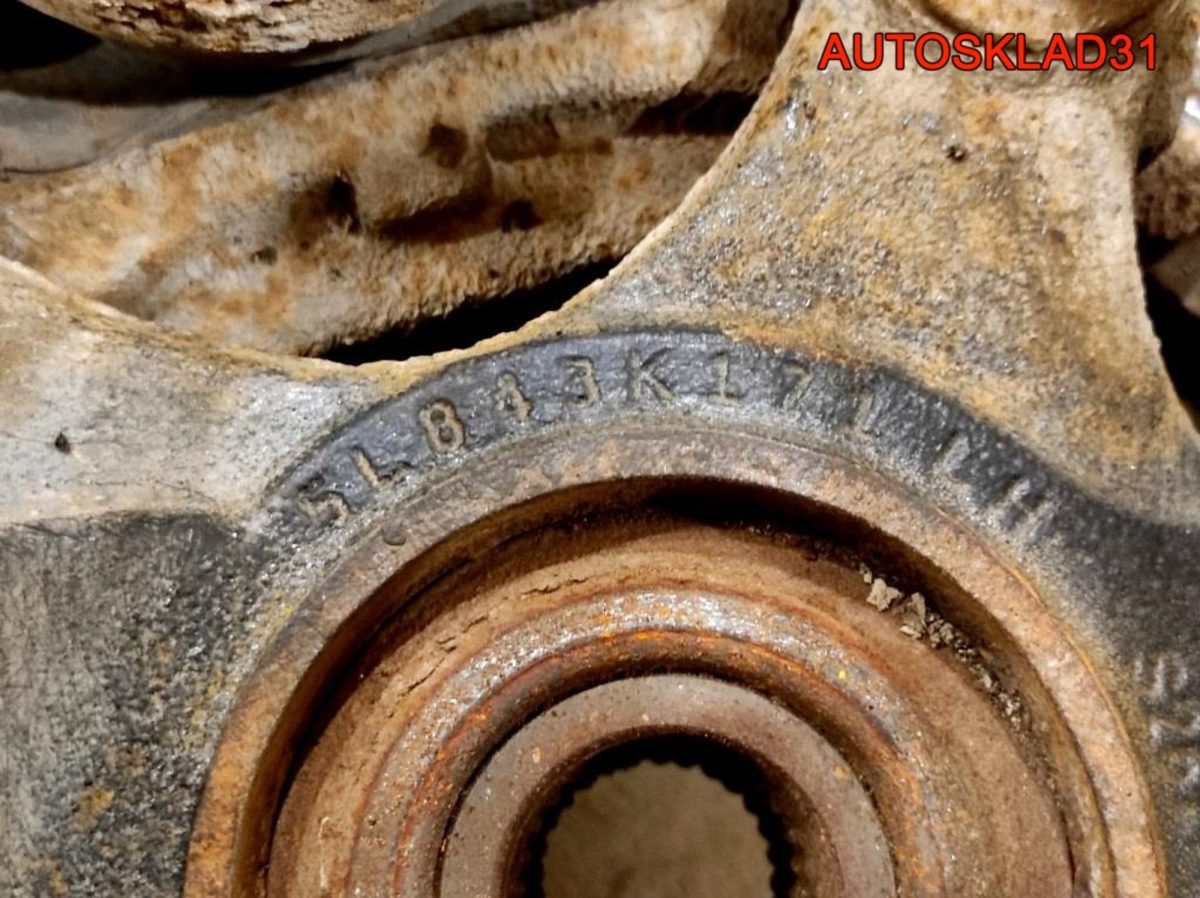 Кулак поворотный передний левый Ford Maverick 2 3,0 7KB4 6L8418K001AB - АвтоСклад31.рф - авторазборка контрактные б/у запчасти в г. Белгород